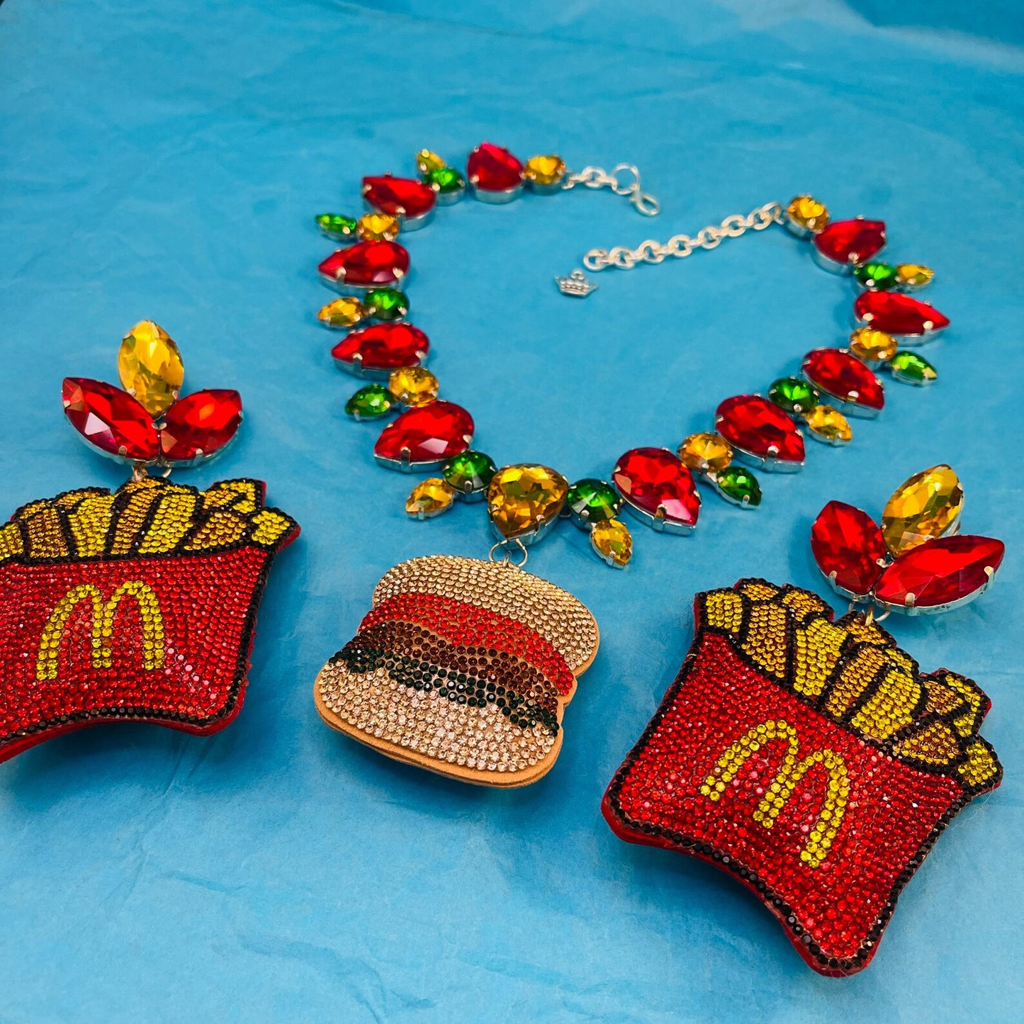 Mcdonalds Earrings & Necklace Set