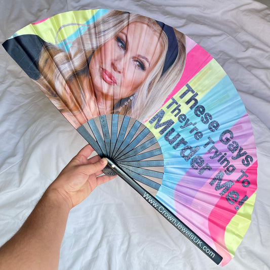 These Gays Bamboo Hand Fan