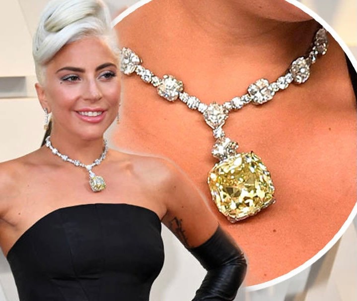Lady gaga oscars necklace and earrings imitation / Lady Gaga Costume / Costume jewellery / Drag Queen Jewelry / Fancy Dress