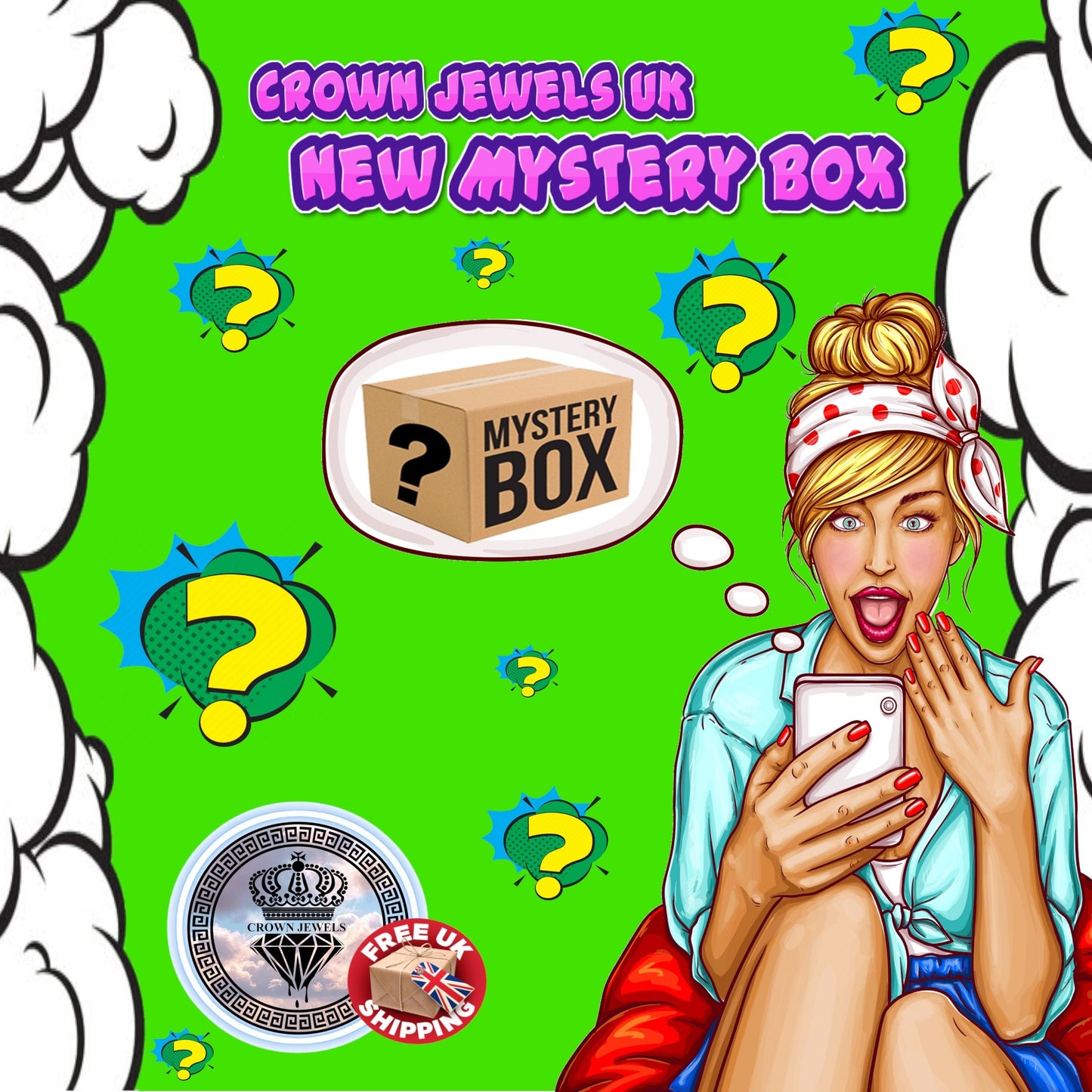 Mini mystery box / Lucky dip Box / Jewellery Box / Surprise Box